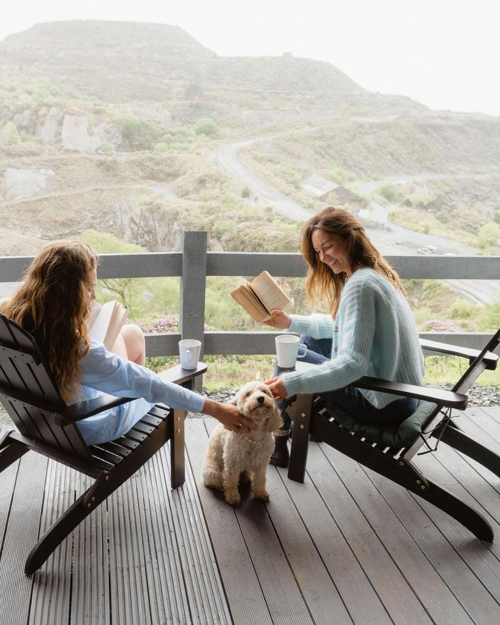 Llechwedd Glamping Hotell Blaenau Ffestiniog Eksteriør bilde